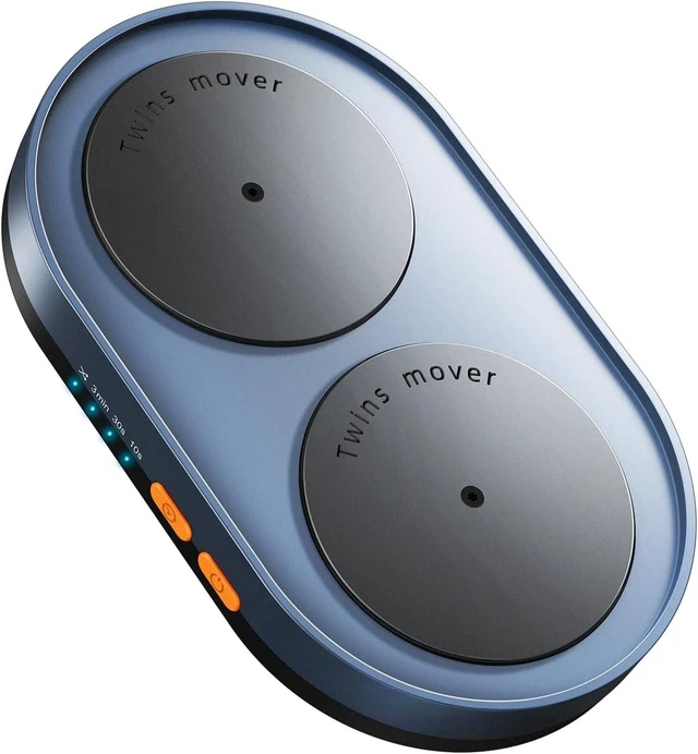 Alt view image 8 of 14 - Vaydeer Dual Turntable Mouse Mover, Turbo 3 Mouse Jiggler with Adjustable Intervals, ON/Off Switch, Undetectable & Noiseless Mouse Shaker Simulate Realistic Mouse Movement for Secure Computer Activity