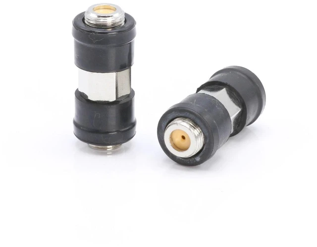 Alt view image 6 of 10 - Weather Sealed Cable Extension Coupler - Pack of 10 - Cable Extension Adapter (Barrel Splice - Coupler) - Connects Two Coaxial Video Cables (Female to Female Connector) 3GHz Rated