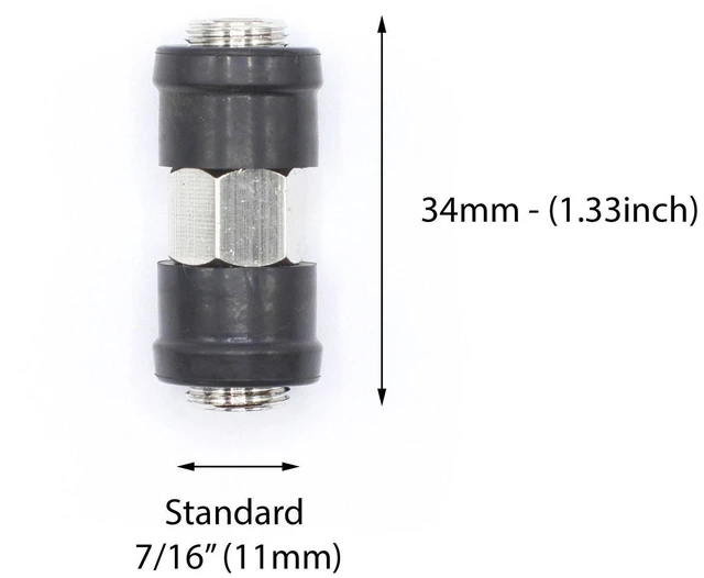 Alt view image 9 of 10 - Weather Sealed Cable Extension Coupler - Pack of 10 - Cable Extension Adapter (Barrel Splice - Coupler) - Connects Two Coaxial Video Cables (Female to Female Connector) 3GHz Rated