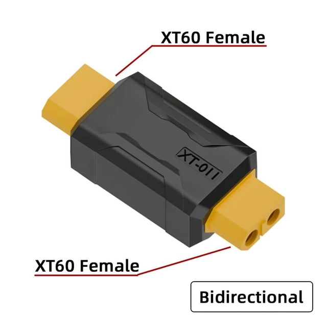 Alt view image 9 of 14 - xiwai XT60 Power Connector Female SC100 Protocol to XT60 Female Plug Fast Charging Adapter for RC Lipo Battery Quadcopter Multicopter Aeromodelling