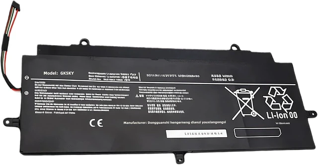 Alt view image 8 of 14 - 52wh PA5160U-1BRS Laptop Notebook Battery Replacement for Toshiba KIRAbook 13 KIRA-10D KIRA-101 KIRA-102 KIRA-AT01S Series High Performance