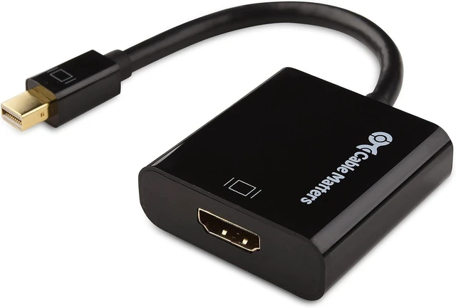 Alt view image 11 of 12 - Active Mini DisplayPort to HDMI Adapter (Active Mini DP to HDMI) Supporting Eyefinity Technology 4K Resolution