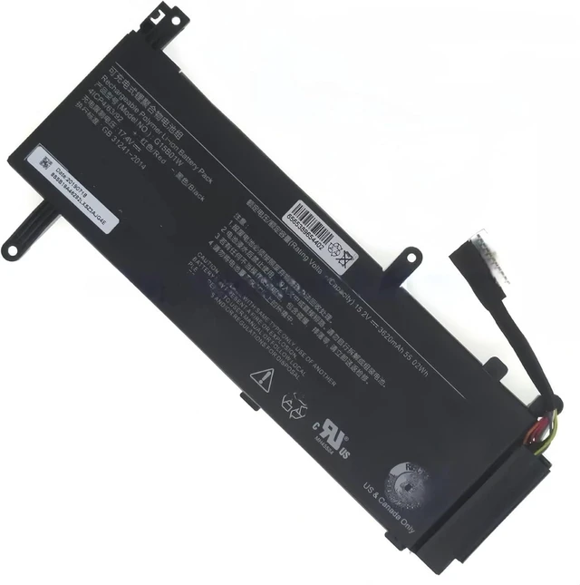 Alt view image 7 of 12 - R15B01W 3620mAh Original Laptop Battery Replacement 15.2v. Compatible with Xiaomi. XMG1902-BR 1902-AB 1902-AN 1902-CA 1902-CF 1902-CN 15.6 Inch Series Notebook