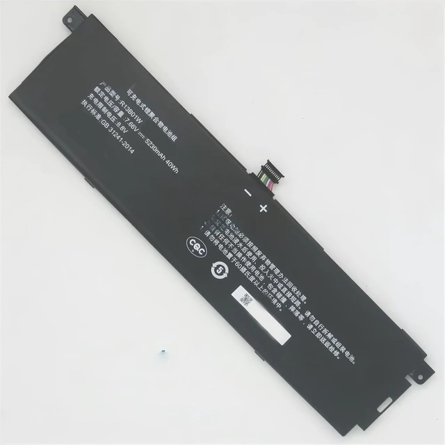Alt view image 5 of 8 - R13B01W 5230mAh Original Laptop Battery Replacement 7.66v. Compatible with Xiaomi air13 161301-FB 161301-FC 161301-CN 161301-CU 13.3 Inch Series Notebook