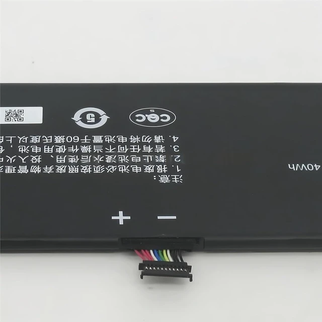 Alt view image 8 of 8 - R13B01W 5230mAh Original Laptop Battery Replacement 7.66v. Compatible with Xiaomi air13 161301-FB 161301-FC 161301-CN 161301-CU 13.3 Inch Series Notebook