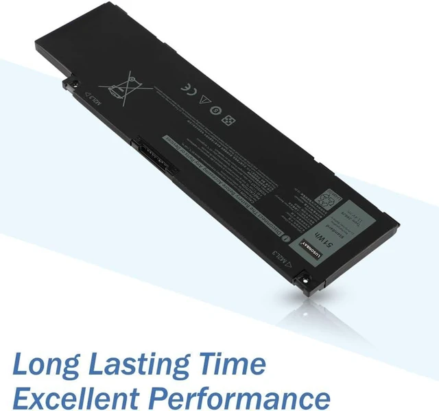 Alt view image 10 of 12 - 266J9 Laptop Battery Replacement for Dell G3 15 3500 3590 3790 G5 15 5500 SE 5505 P89F Inspiron 5490 INS 15PR-1545W 1548BR 1645W 1742BR 1742W Series New Battery 11.4V/51Wh