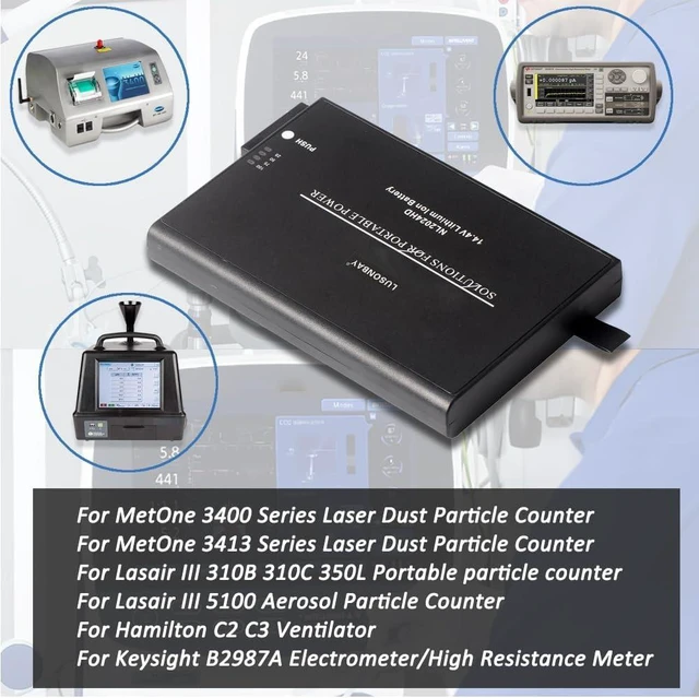 Alt view image 10 of 10 - NL2024HD 14.4V 6600mAh Lithium lon Battery for Inspired Energy NL2024 NL202X NL2024ED22 95WH
