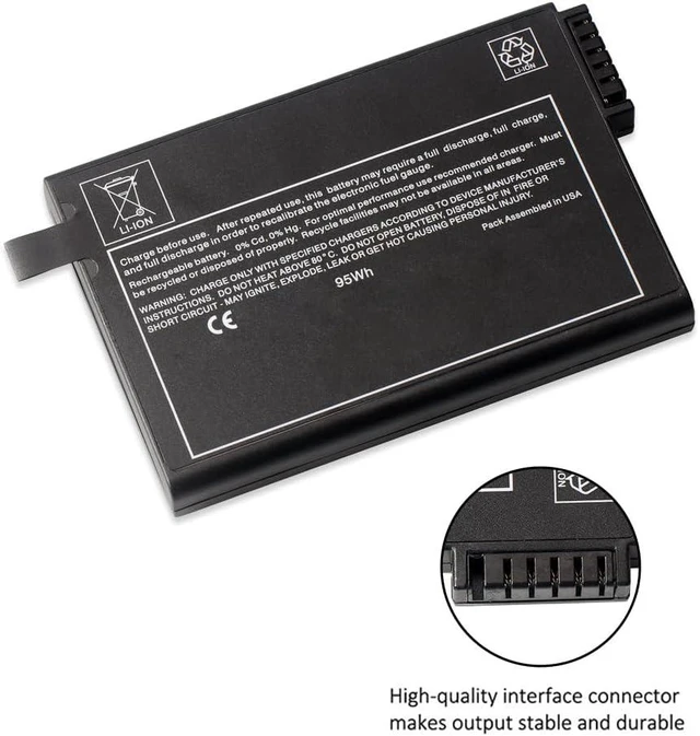 Alt view image 9 of 10 - NL2024HD 14.4V 6600mAh Lithium lon Battery for Inspired Energy NL2024 NL202X NL2024ED22 95WH