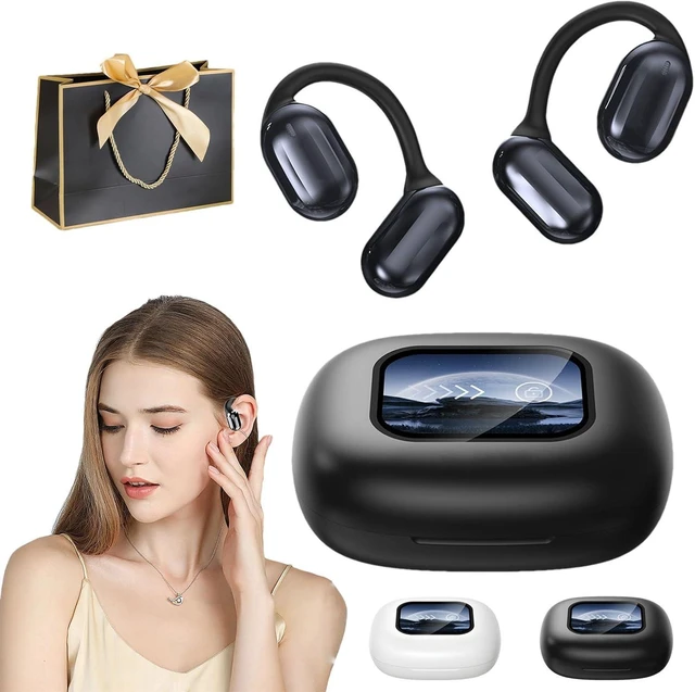 Alt view image 8 of 14 - VOCIPODS AI Translator Earbuds Fit iOS & Android, 144 Languages & Accents Language Translator Earbuds, Translating Earbuds Real Time Offer Two Way Real-Time Translation in Real Time (Black)