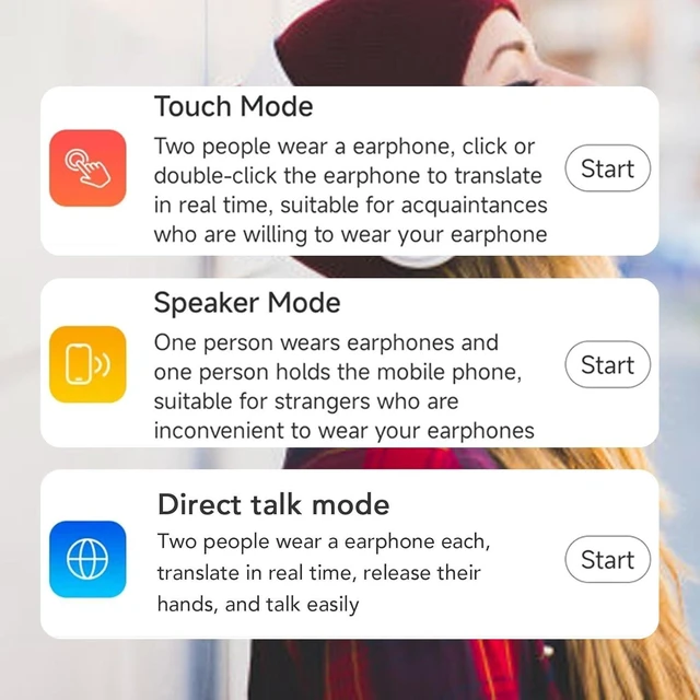 Alt view image 14 of 14 - Language Translator Earbuds, 144 Languages Real Time Translation Earphones, 3 in 1 Translator Earbuds 144 Languages Accents, Translation Device Translation Earbuds in Real Time