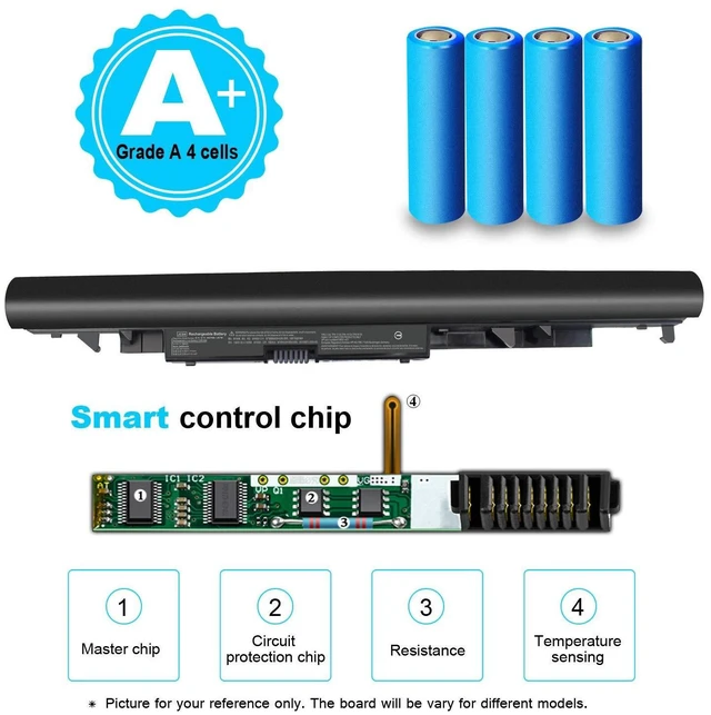 Alt view image 12 of 14 - JC04 JC03 919700-850 919701-850 919681-421 HSTNN-LB7V HSTNN-LB7W HSTNN-DB8E Battery for HP 15-bs0xx 17-bs0xx 15-bs1xx 15-bs015dx 15-bs013dx 15-bs192od 17-bs011dx 15-bs 17-bs 15-bw 17z-ak000 Series