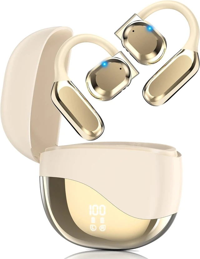 Alt view image 8 of 14 - AI Real-Time Translation Earbuds,Wireless Earbuds,144 Languages Ear Buds,Two-Way Translator Earbuds, Bluetooth Headphones, Ear pods Wireless,HD Sound Translating Earbuds for Travel (Skin-Colored)