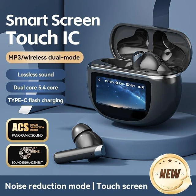 Alt view image 10 of 14 - AI Real-Time Translation Earbuds,Wireless Earbuds,144 Languages Ear Buds,Two-Way Translator Earbuds, Bluetooth Headphones, Ear pods Wireless,HD Sound Translating Earbuds for Travel, Business