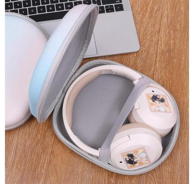 Alt view image 10 of 14 - SOEWIOU Portable Bluetooth Headset Box Headset EVA Scratch-Proof Protection Box for Sony Edifier W820NB,Colorful
