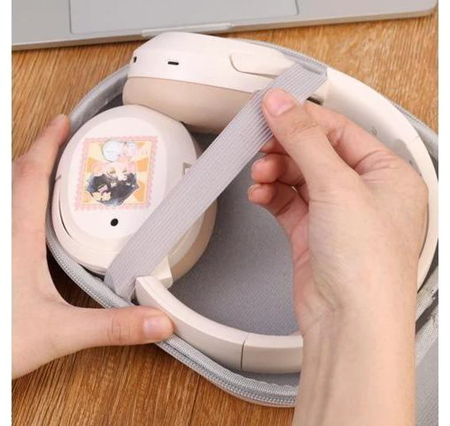 Alt view image 13 of 14 - SOEWIOU Portable Bluetooth Headset Box Headset EVA Scratch-Proof Protection Box for Sony Edifier W820NB,Colorful