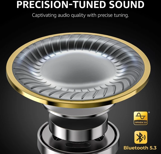 Alt view image 9 of 14 - T10 Wireless Earbuds Bluetooth 5.3 Headphones, App Customize EQ, Ergonomic Design, 55H Playtime, Wireless Charging Case, IPX8 Waterproof Sound in-Ear Headset, New Version