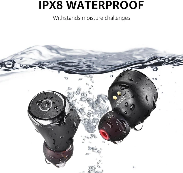 Alt view image 12 of 14 - T10 Wireless Earbuds Bluetooth 5.3 Headphones, App Customize EQ, Ergonomic Design, 55H Playtime, Wireless Charging Case, IPX8 Waterproof Sound in-Ear Headset, New Version