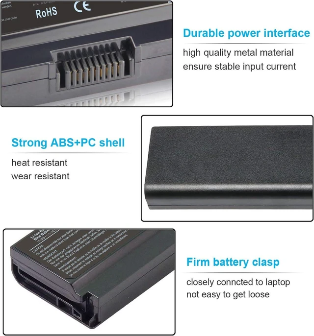 Alt view image 9 of 14 - PA3817U-1BRS Laptop Battery Compatible with Toshiba Satellite C655 C650D C675 C660 L700 L750 L755 L770 L645 L655 L675 P745 P755 P775 M640 M645 A660 A655 A665 PA3818U PA3819U PA3816U PA3634U PABAS228