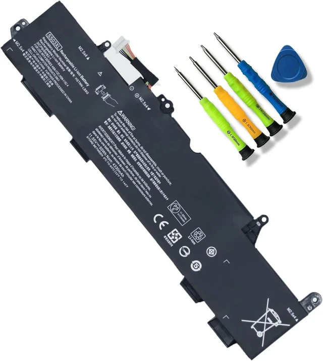 Alt view image 6 of 10 - SS03XL 933321-855 Laptop Battery for Hp EliteBook 840 G5 G6,EliteBook 730 735 740 745 830 846 G5,EliteBook 735 745 830 G6,ZBook 14U G5 G6 HSN-I13C-4 932823-421 933321-852 932823-1C1 HSTNN-LB8G