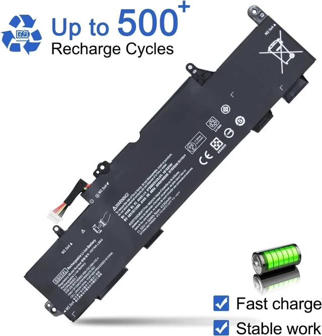 Alt view image 10 of 10 - SS03XL 933321-855 Laptop Battery for Hp EliteBook 840 G5 G6,EliteBook 730 735 740 745 830 846 G5,EliteBook 735 745 830 G6,ZBook 14U G5 G6 HSN-I13C-4 932823-421 933321-852 932823-1C1 HSTNN-LB8G