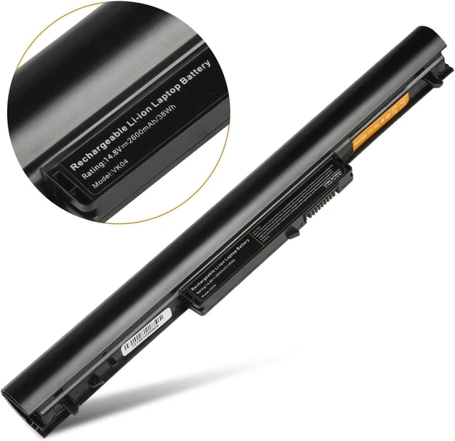 Alt view image 9 of 14 - 38Wh New 695192-001 VK04 Pavilion Touchsmart 14 Sleekbook Battery for HP Pavilion Touchsmart Sleekbook 14-b109wm 14-b124us 14-b120dx 14-b137ca 14-b150us 14-b173cl 695192-001 -High Performance