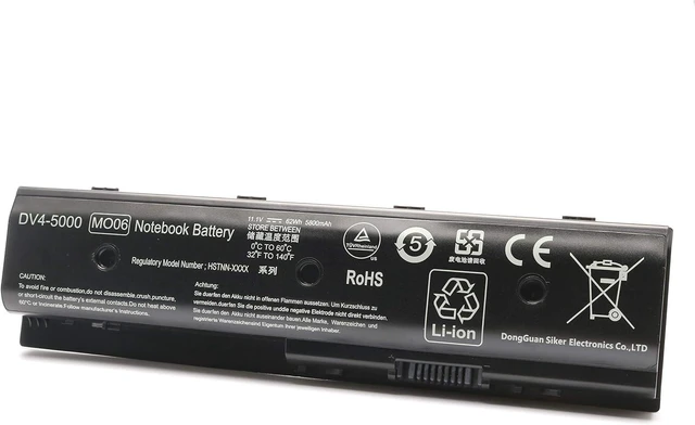 Alt view image 9 of 10 - MO06 MO09 671731-001 58WH Laptop Battery for HP Envy M6 M7 671567-831 672412-001 HSTNN YB3N HSTNN LB40 Replacement M006 M009 Battery for hp Pavilion DV7-7000 DV4-5000 DV6-7000 DV7T-7000