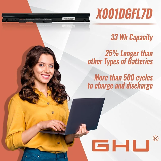 Alt view image 11 of 12 - GHU New Battery Replacement for OA04 OA03 740715-001 746641-001 746458-421 HSTNN-LB5Y HSTNN-LB5S HSTNN-PB5Y 14.8V 2200mA 740715001 746641001 0a03 0a04 for 240 g2 240 G3 250 g2 250 g3 255 g3