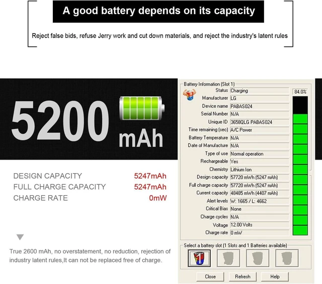 Alt view image 16 of 20 - LXHY J1KND 11.1v 48wh Laptop Battery for Dell Inspiron13R N3010 N3110 14R N4010 N4110 N4050 M4040 15R N5010 N5110 N5030 N5040 N5050 M5040 M5040 17R N7010 N7110 Battery fits 3550 3520 TKV2V 04YRJH