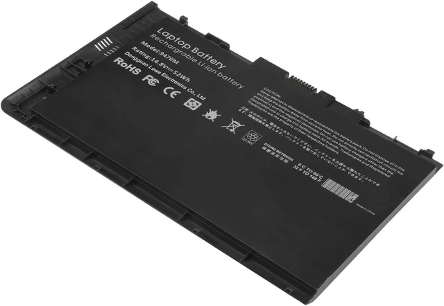 Alt view image 10 of 10 - New BT04XL 14.8V 52WH Notebook Battery for HP EliteBook Folio 9470 9470M 9480m Ultrabook BT04 BA06 HSTNN-IB3Z HSTNN-I10C 687945-001 H4Q47AA 687517-241 HSTNN-DB3Z 687517-171 BA06XL H4Q48AA