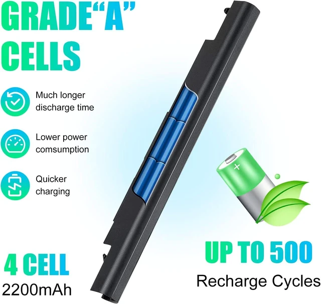 Alt view image 12 of 14 - SML Laptop/Notebook Battery Replacement for HP 776622-001 728460-001 TPN-Q130 752237-001 TPN-Q132 LA04 TPN-Q129 LA04DF HSTNN-DB5M HSTNN-YB5M F3B96AA HSTNN-UB5M - Black - High Performance New