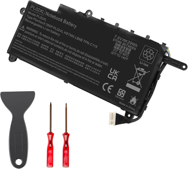 Alt view image 14 of 14 - Fancy Buying New Pl02xl 751681-231 Laptop Battery for Hp Pavilion 11-n X360 Series 11-n010dx 751875-001 Hstnn-lb6b Tpn-c115 HSTNN-DB6B Notebook Battery
