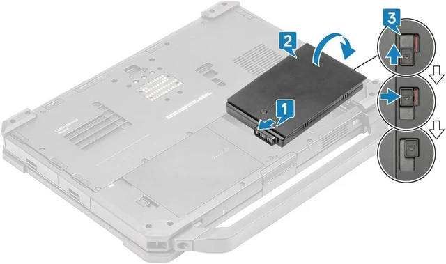 Alt view image 5 of 6 - DELL 7WNW1 11.4V 4342mAh 51Wh 3-Cell Lithum-Ion notebook Battery For DELL Latitude 5420 Rugged,5424 Rugged Series P85G P86G P137G P85G001 P86G001 P137G001 P137G002 P/N: DMF8C GK3D3 6NNCF DP3KF DMF0C