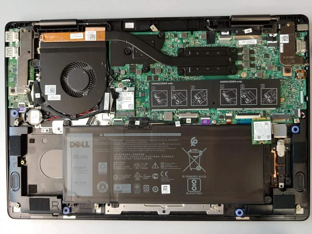 Alt view image 9 of 10 - DELL 33YDH 4-Cell Notebook Battery 15.2V 56Wh For DELL Inspiron 7577,7586 2-in-1 7773 2 in-1,7778 2-in-1,7779 2-in-1,7786 2 -in-1,G3 15 3579,G3 17 3779,G5 15 5587,G7 15 7588 ,Vostro 7570,7580 Laptops