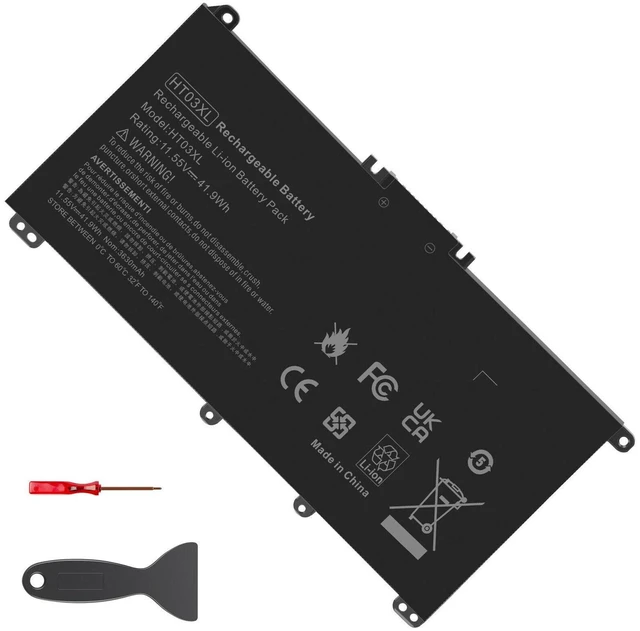 Main image of 11.55V Battery for HP HT03XL HSTNN-DB8R HSTNN-DB8S HSTNN-IB80 HSTNN-IB8O HSTNN-LB8L