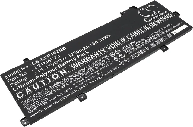 Alt view image 5 of 8 - Cameron Sino New 3250mAh Replacement Battery for ThinkPad P16s Gen 1(AMD)21CK00, ThinkPad P16s Gen 1(AMD)21CK00, ThinkPad P16s Gen 1(AMD)21CK00, ThinkPad P16s Gen 1(AMD)21CK00, ThinkPad P16s Gen 1(AMD