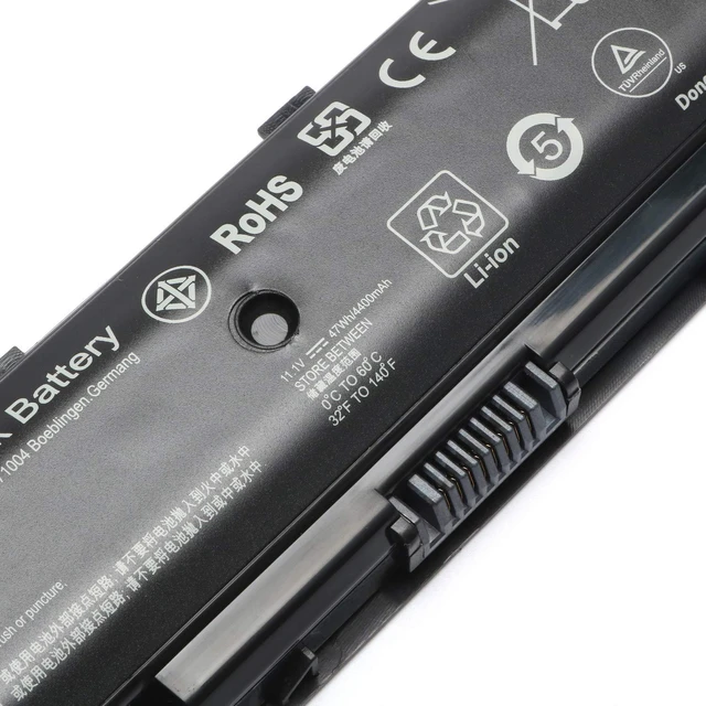 Alt view image 9 of 10 - P106 P109 710416-001 710417-001 Notebook Battery for HP Envy,Pavilion TouchSmart 14 15 17 Series 14-E000 15-E000 15t-E000 17-E000 17-E100 Laptop Battery HSTNN-LB4N HSTNN-LB4O HSTNN-YB4N HSTNN-YB4O