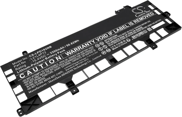 Alt view image 5 of 8 - Cameron Sino New 3300mAh Replacement Battery for ThinkPad P16s Gen 1(AMD)21CK00, ThinkPad P16s Gen 1(AMD)21CK00, ThinkPad P16s Gen 1(AMD)21CK00, ThinkPad P16s Gen 1(AMD)21CK00, ThinkPad P16s Gen 1(AMD