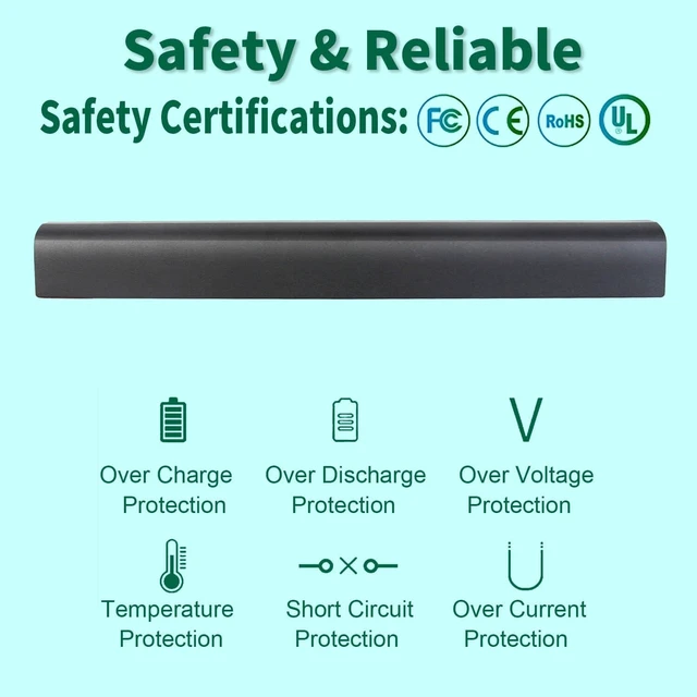 Alt view image 17 of 20 - 800049-001 KI04 Notebook Battery for HP Pavilion 15-ab 15-an 17-g 15t-ab100 17t-g100 17t-s100 cto Series 15-ab143cl 15-ab223cl 15-ab153nr 15-an044nr 14-ab166us 17-ab220nr 17-g133cl 800009-421 TPN-Q158