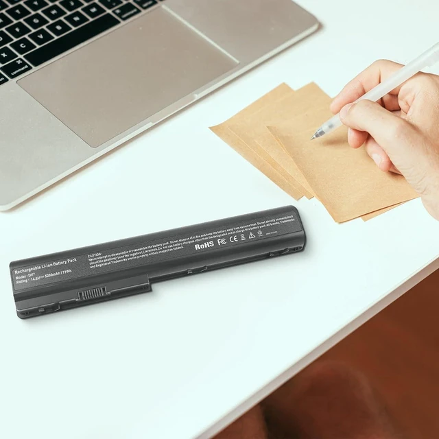 Alt view image 14 of 14 - Fancy Buying New 8Cells Laptop Battery fits HP HDX18 HDX18t HP Pavilion dv7t dv7z dv8 HSTNN-OB75 HSTNN-OB74 HSTNN-IB74 HSTNN-IB75 464059-3XX 464059-141 KS525AA, HP Pavilion dv7-... Series