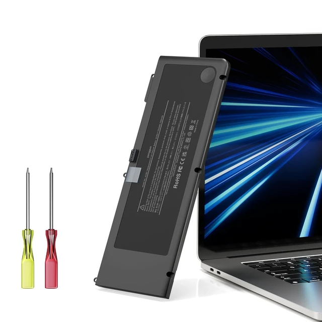 Alt view image 8 of 14 - Battery for MacBook Pro 15 Inch A1286 Early 2011 Late 2011 Mid 2012, Laptop Battery Replacement Model A1382 Battery EMC 2353 2563 2556 7200mAh (Upgraded 6.2 Versions)