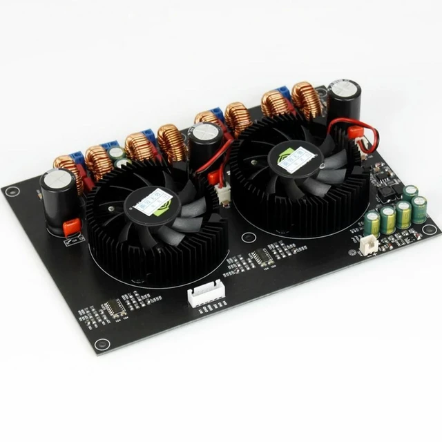 Alt view image 4 of 6 - WEILIANG TPA3255 300W*4 Power Amplifier Board 4-Channels Class D Digital Audio Amplifier HD DC24-48V High-1PCS