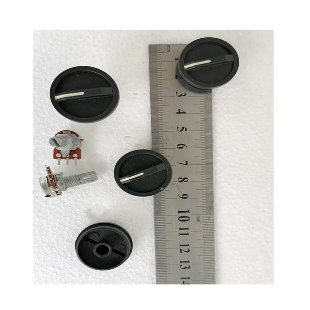 Alt view image 3 of 4 - Accessory Amplifier Knob ull Axis Outer Diameter 28mm Height 10mm
