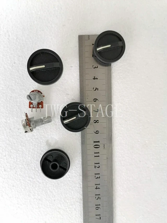 Alt view image 4 of 4 - Accessory Amplifier Knob ull Axis Outer Diameter 28mm Height 10mm