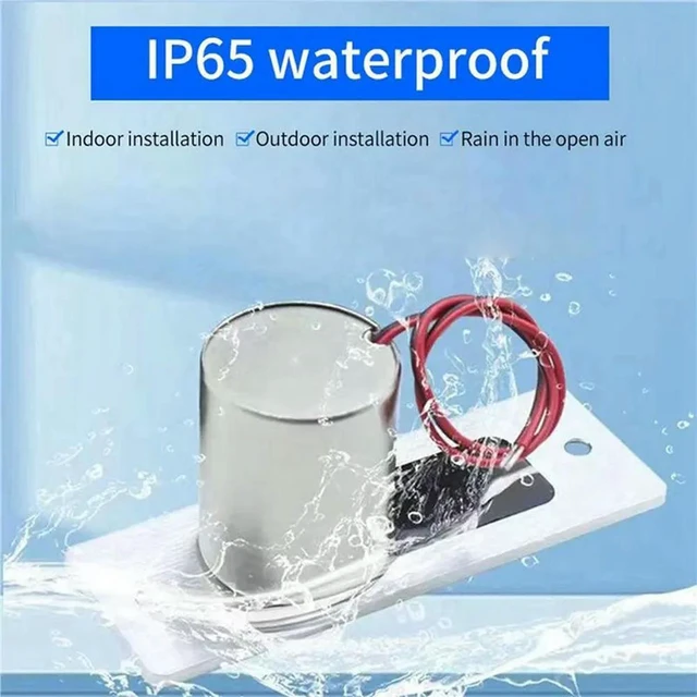 Alt view image 6 of 6 - 3X Waterproof Electronic Drop Bolt NC Door Lock DC 12V Induction Auto Deadbolt For Enhanced Daily Security