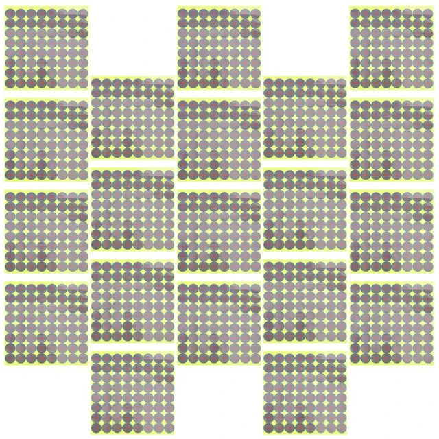 Alt view image 5 of 6 - 20 Sheets Target Stickers Professional Fluorescent Round Adhesive Spots Target Pasters for Shooting Skills Improvement