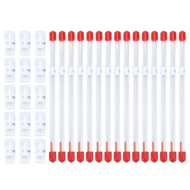 Alt view image 4 of 6 - 1Set Airbrush Nozzles and Needles 0.2mm Precision Engineered Parts Airbrush Cleaning Needle Replacement Needle Nozzle