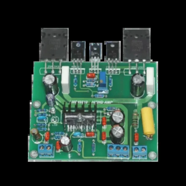 Alt view image 4 of 6 - Hot sale LME49810 100W Mono 8ohm Amplifier kit with TTA1943 TTC5200