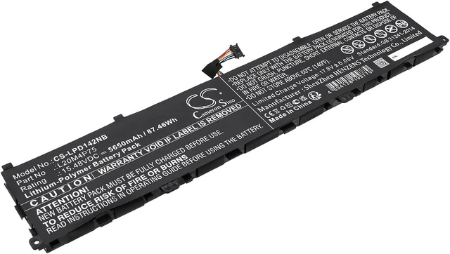 Alt view image 6 of 10 - CS Cameron Sino 5650mAhReplacement New Battery for Lenovo ThinkPad P1 Gen 4 20Y3000KMS,ThinkPad P1 Gen 4 20Y3000YRI,ThinkPad P1 Gen 4 20Y300ATGQ,ThinkPad X1 Extreme Gen 5 21DE0007EQ,ThinkPad P1 Gen 5-