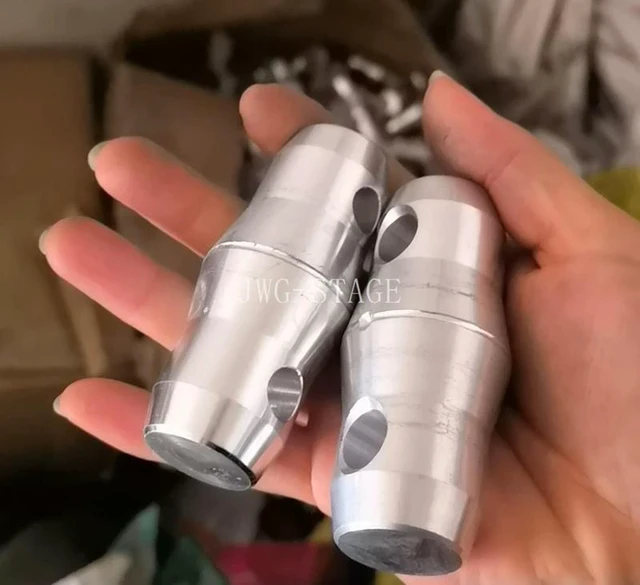 Alt view image 5 of 6 - 2pcs/lot Bolt Holder Connecting Head Sleeve, Aluminum Alloy Light Holder Connecting Shaft Screw