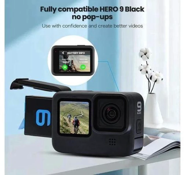 Alt view image 12 of 12 - Hero 11 / Hero 10 / Hero 9 Replacement Batteries 3-Pack and 3-Channel USB Charger Compatible with GoPro Hero 11 Black / Hero 10 Black / Hero 9 Black (Fully Compatible with GoPro Hero11 / Hero10 / Hero